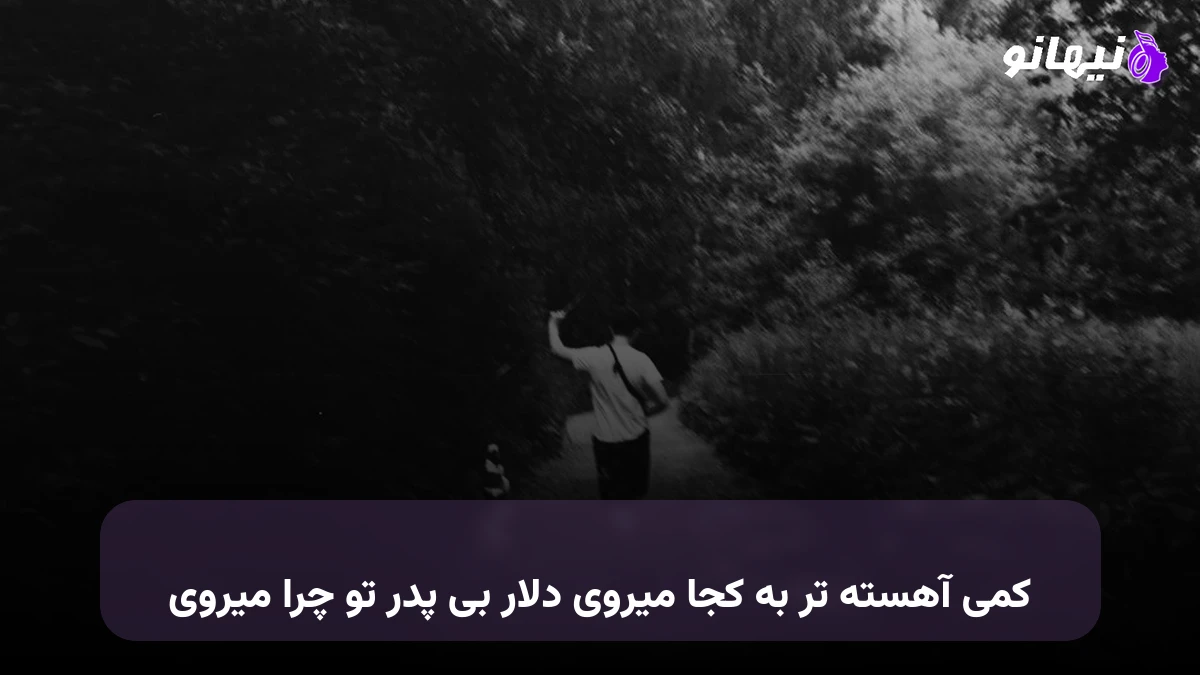 دانلود آهنگ کمی آهسته تر به کجا میروی دلار بی پدر تو چرا میروی 